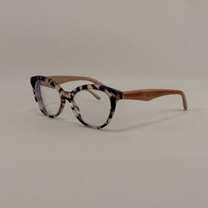 Prada VPR 11R Cat Eye Eyeglasses Pink Tortoise Shell Frames VP EUCR11R 52-17 140
